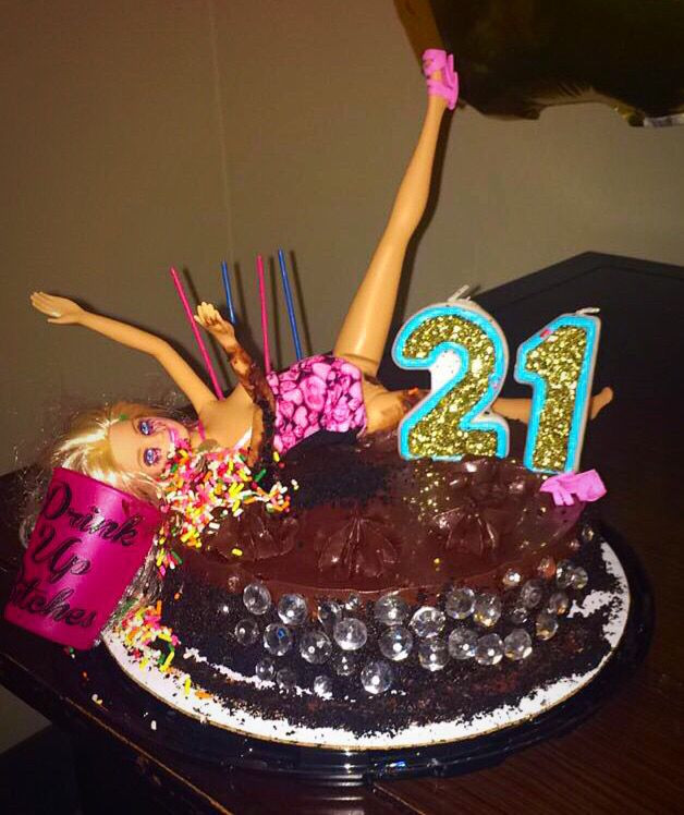 21st Birthday Cake Barbie
 Pin on Holidaizee
