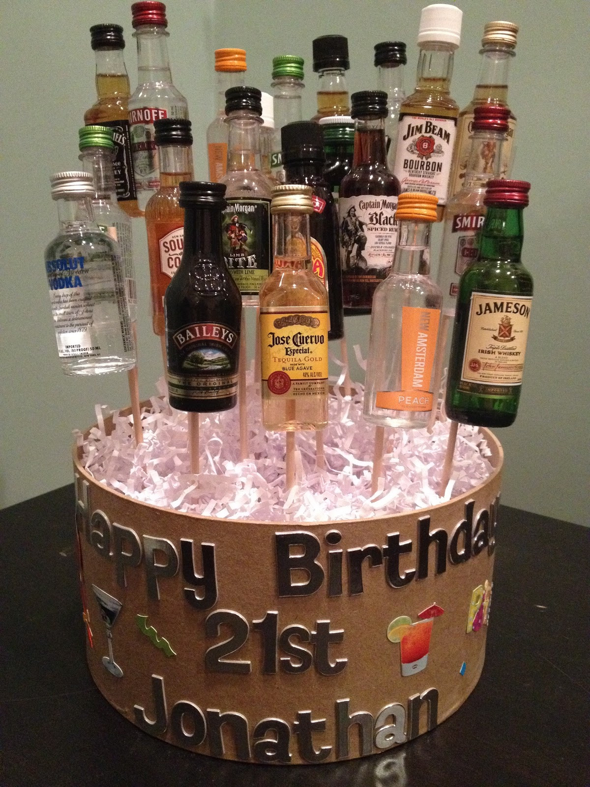 21st Birthday Cake Ideas For Him
 girlsgonefood 21st Birthday Celebration