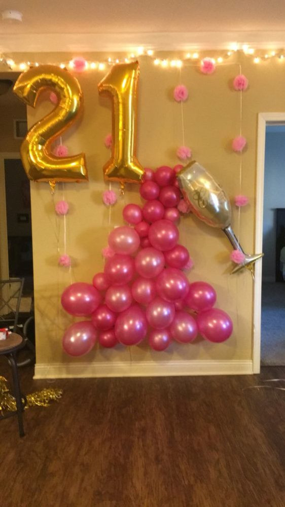 21st Birthday Decoration Ideas
 45 Awesome DIY Balloon Decor Ideas Pretty My Party