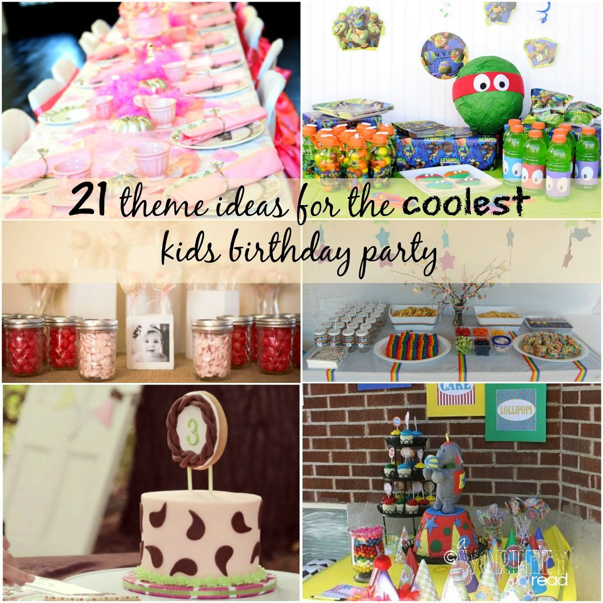 21St Birthday Party Ideas At Home
 21 Theme Ideas for the Coolest Kids Birthday Party