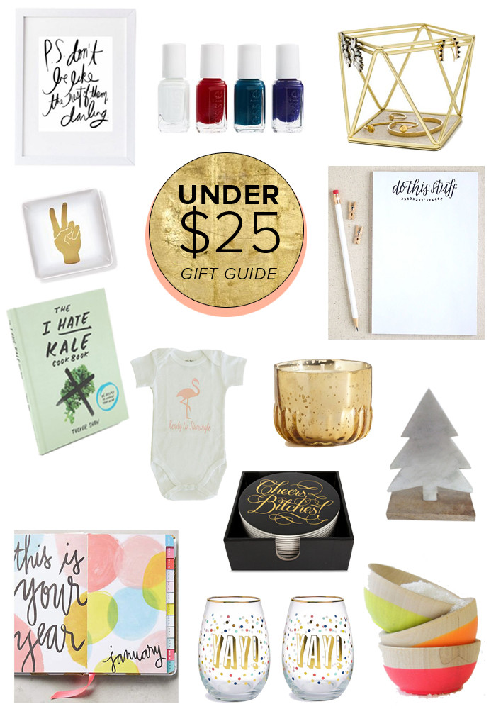 $25 Christmas Gift Exchange Ideas
 Gift Guide Best Under $25