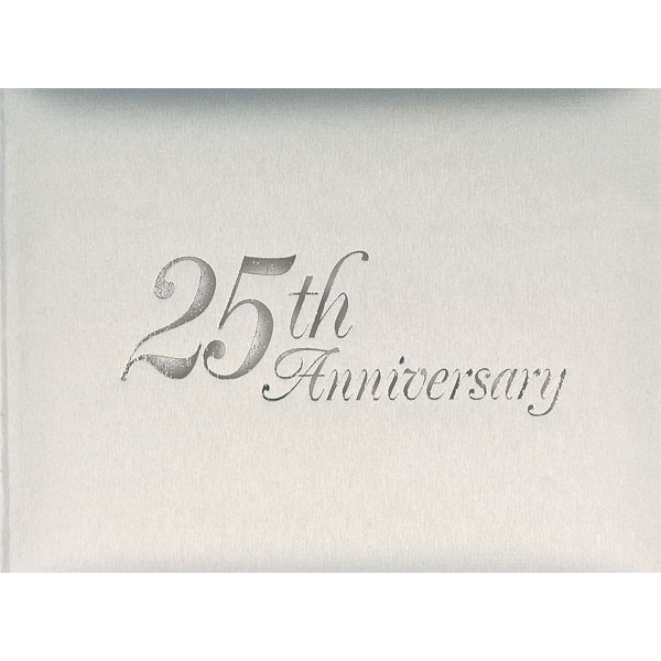 25th Wedding Anniversary Guest Book
 25th Anniversary Guest Book The Knot Shop