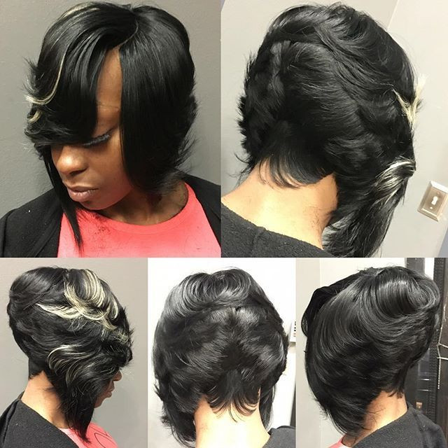 27 Piece Bob Hairstyles
 INVISIBLE PART BOB with 27 piece in the BACK NO HAIR OUT