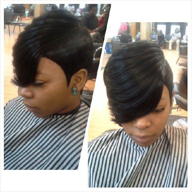 27 Piece Bob Hairstyles
 27 piece feather side