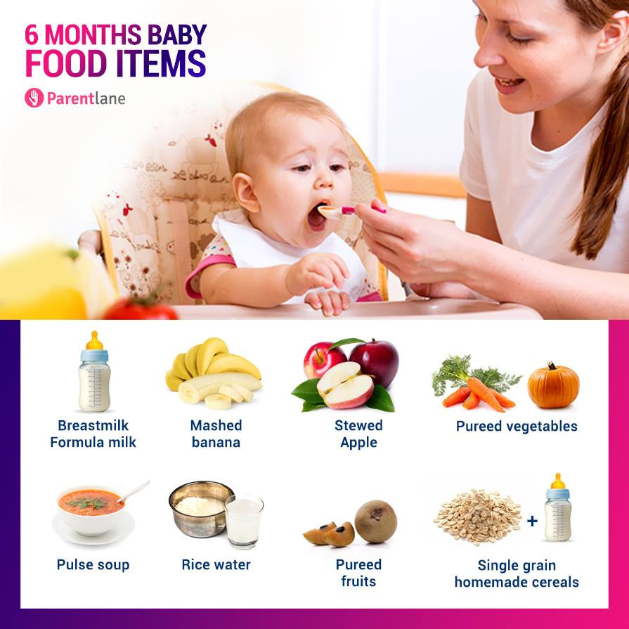 3 Months Baby Food Recipe
 6 Months Old Baby Food Chart