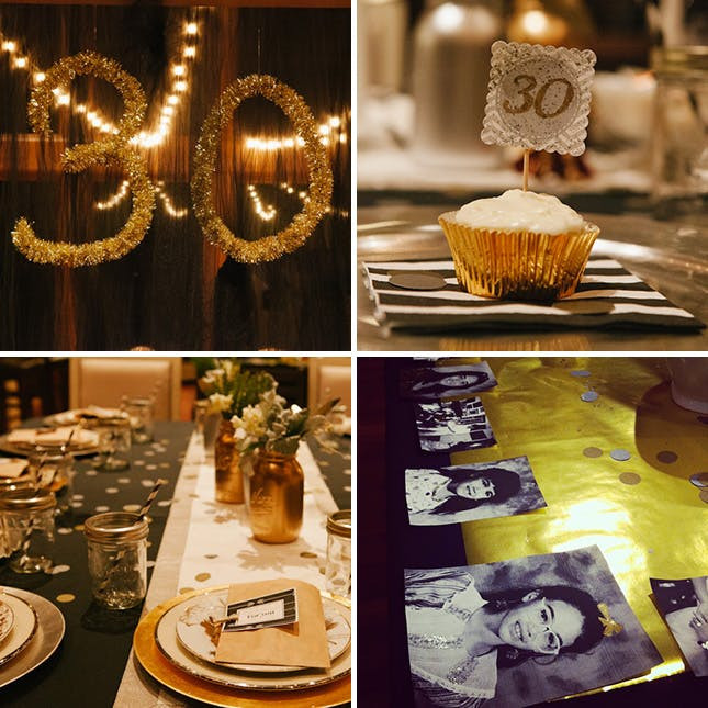 30 Birthday Party Decorations
 20 Ideas for Your 30th Birthday Party