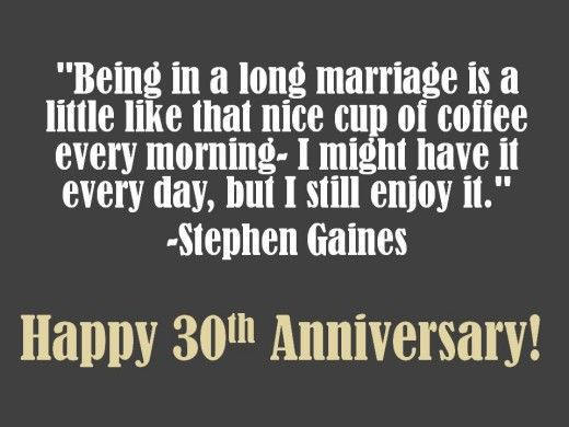 30 Year Anniversary Quotes
 30th Anniversary Wishes Quotes and Poems