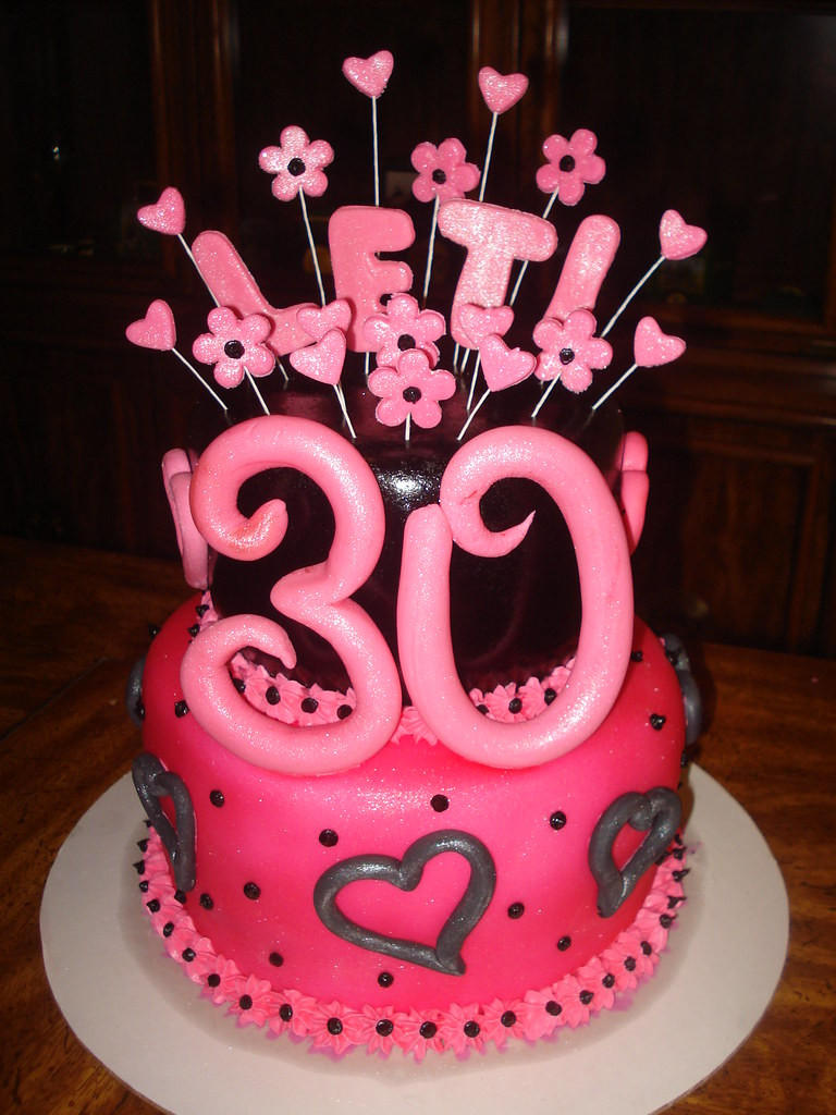 30th Birthday Cake
 30th birthday cake a photo on Flickriver