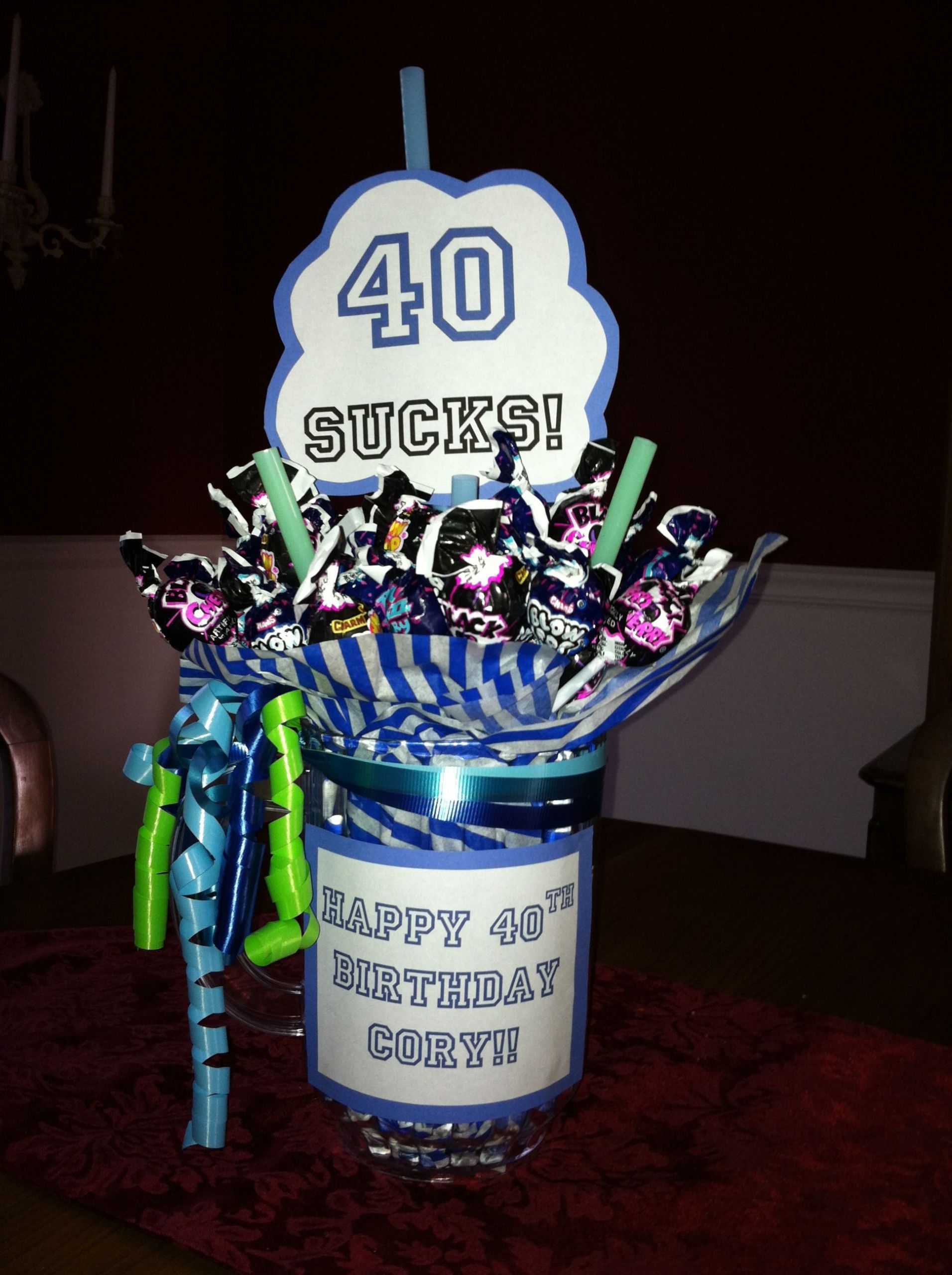 40Th Birthday Gag Gift Ideas
 40th Birthday Ideas 40th Birthday Joke Gift Ideas