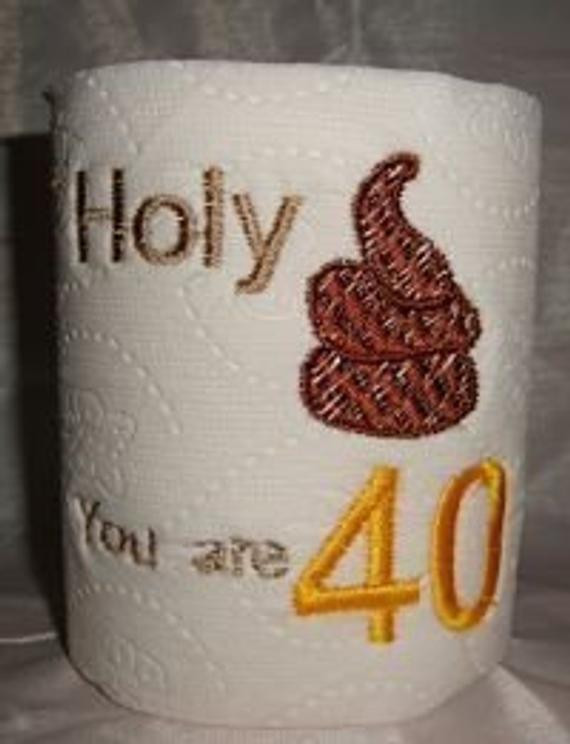 40th Birthday Gag Gifts
 40th Birthday Gag Gift Funny Toilet paper