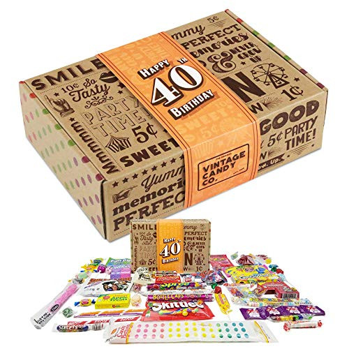 40th Birthday Gag Gifts
 Funny Birthday Gift Basket Amazon