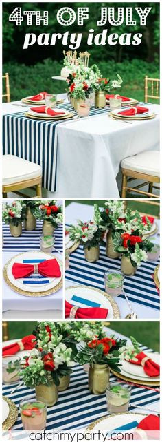 4Th Of July Backyard Party Ideas
 1000 images about July 4th Party Ideas on Pinterest