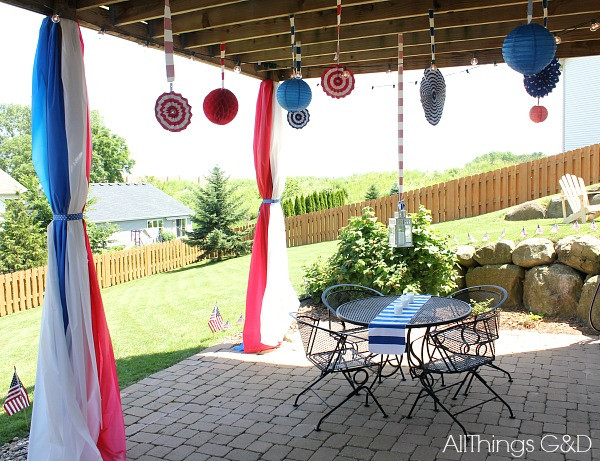4Th Of July Backyard Party Ideas
 Our 9th Annual 4th of July Party All Things G&D