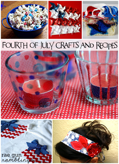 4Th Of July Food Crafts For Kids
 What We Wore Read and Made Link Party Fourth of July