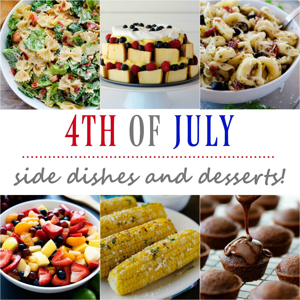 4Th Of July Side Dishes Easy
 4th of July side dishes and desserts Life In The Lofthouse