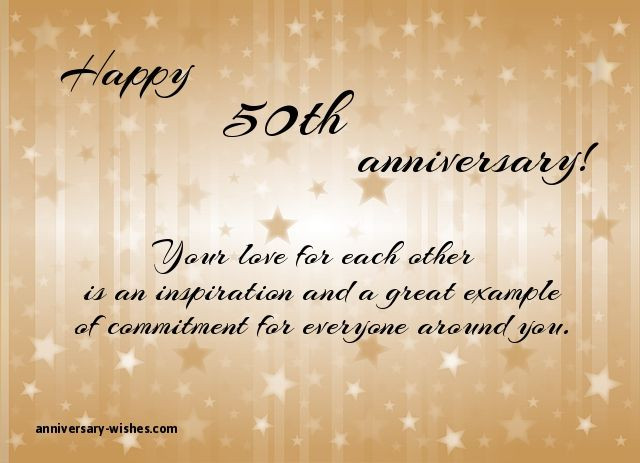50 Years Of Marriage Quotes
 50th Anniversary Wishes Happy 50th Anniversary Quotes