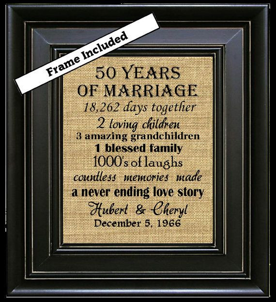 50 Years Of Marriage Quotes
 The 25 best 50th anniversary ts ideas on Pinterest