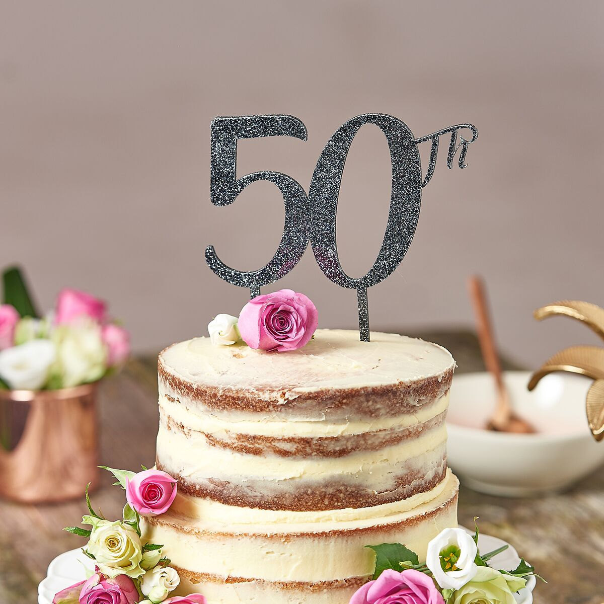 50th Birthday Cake Images
 50th Birthday Cake Topper cake topper for 50th