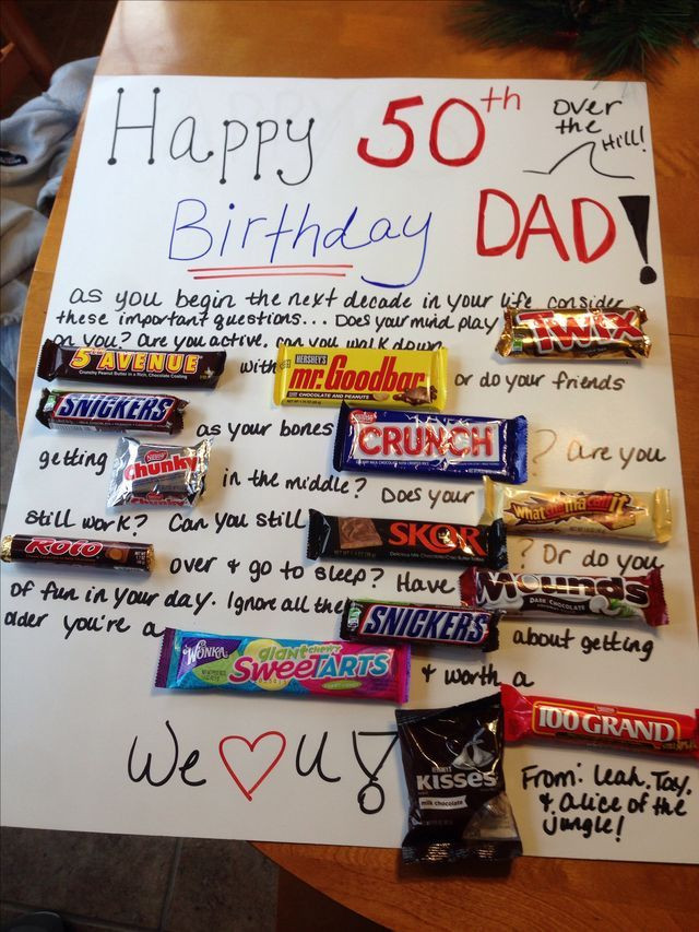 50Th Birthday Gift Ideas For Dad
 Pin by Peightyn Holmes on Dad