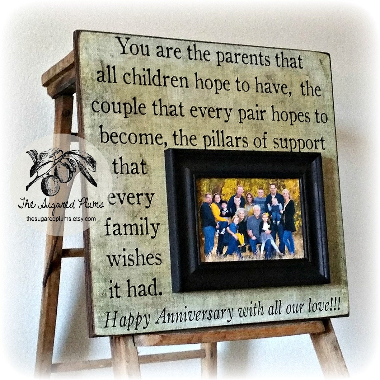50Th Wedding Anniversary Gift Ideas Parents
 Parents Anniversary Gift 50th Anniversary Gifts You are the