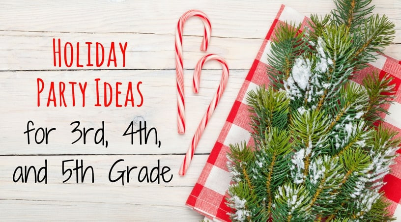 5Th Grade Christmas Party Ideas
 Christmas Party Ideas for 3rd 4th and 5th Grade