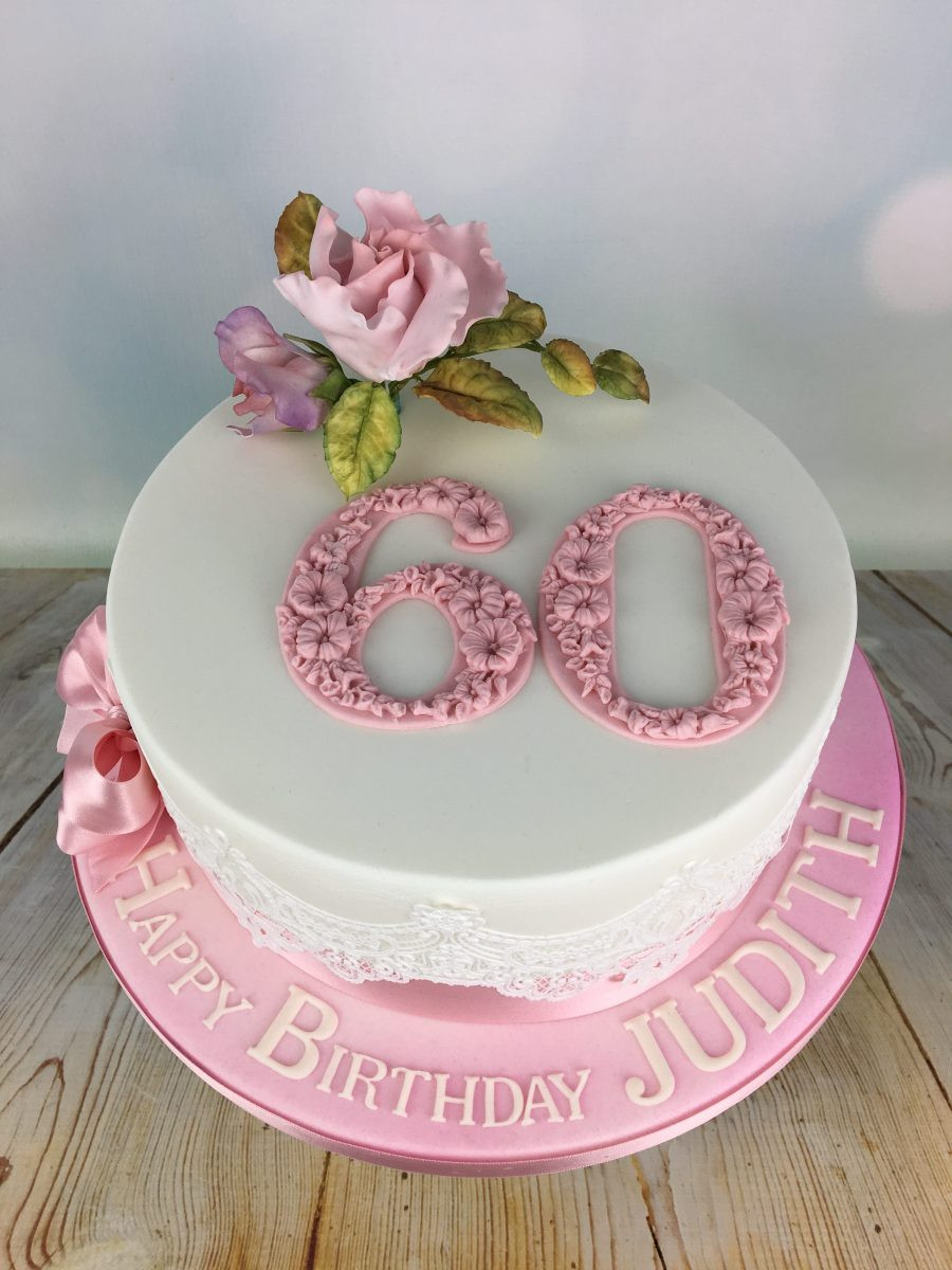 60 Birthday Cake
 Pink Roses 60th Birthday Cake Mel s Amazing Cakes