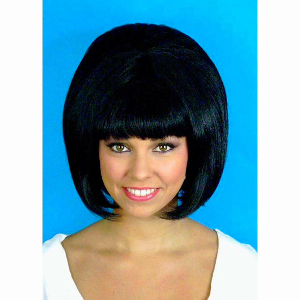 60S Black Hairstyles
 60 s Beehive Hairspray Black Hair Wig Women s fancy dress