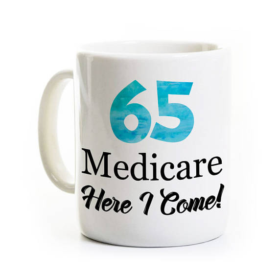65th Birthday Gifts
 Funny 65th Birthday Gift 65 Years Old Coffee Mug Medicare