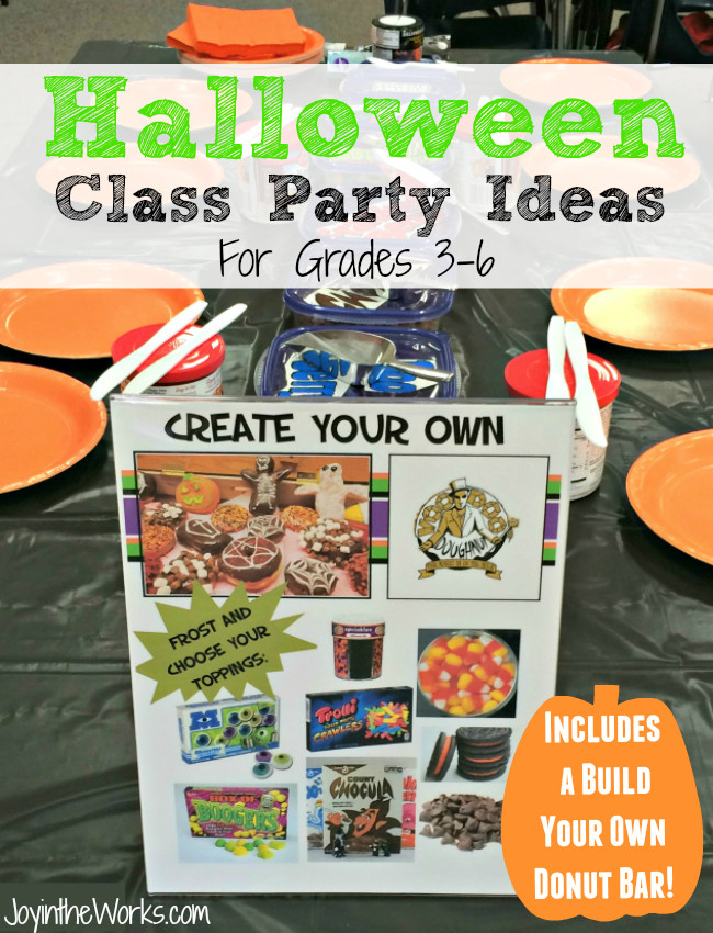 6Th Grade Halloween Party Ideas
 Halloween Class Party Ideas Grades PreK 2nd Joy in the Works