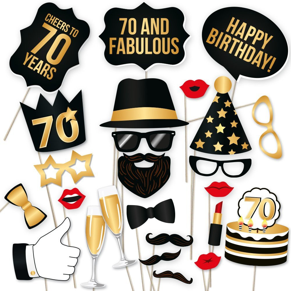 70 Birthday Party Decorations
 Amazon 70th BIRTHDAY PARTY DECORATIONS KIT 70th