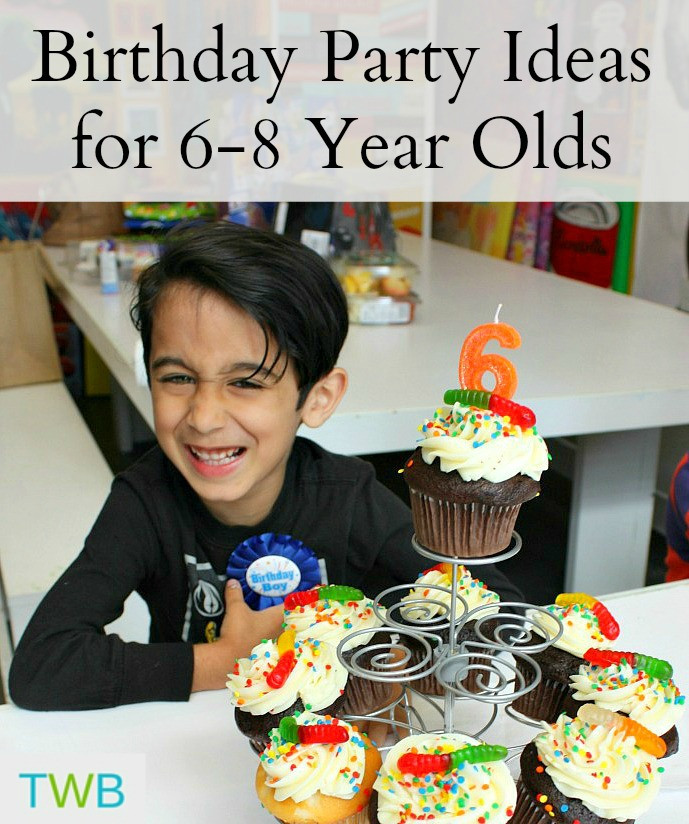 8 Year Old Birthday Party
 5 Birthday Party Ideas for Your 6 8 Year Olds The Write