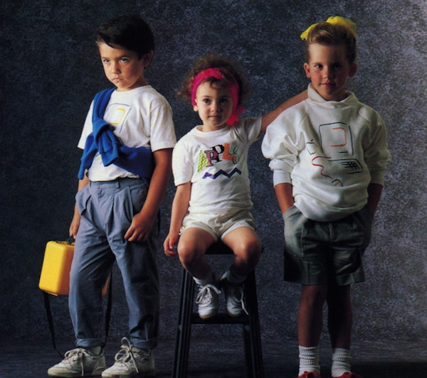 80S Kids Fashion
 The Apple Collection 80s clothing line resurfaces