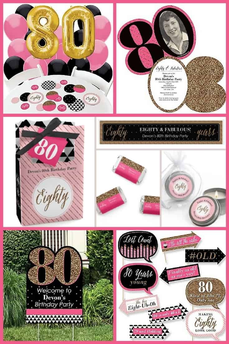 80th Birthday Party Decorations
 80th Birthday Party Ideas The Best Themes Decorations