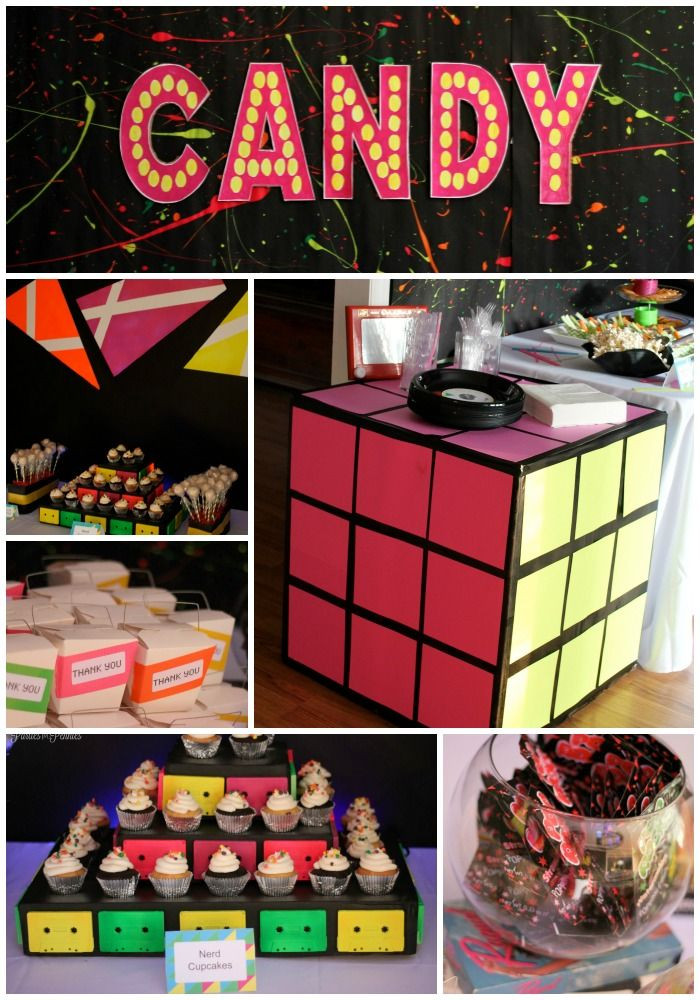 90S Party Food Ideas
 80s Party Parties for Pennies