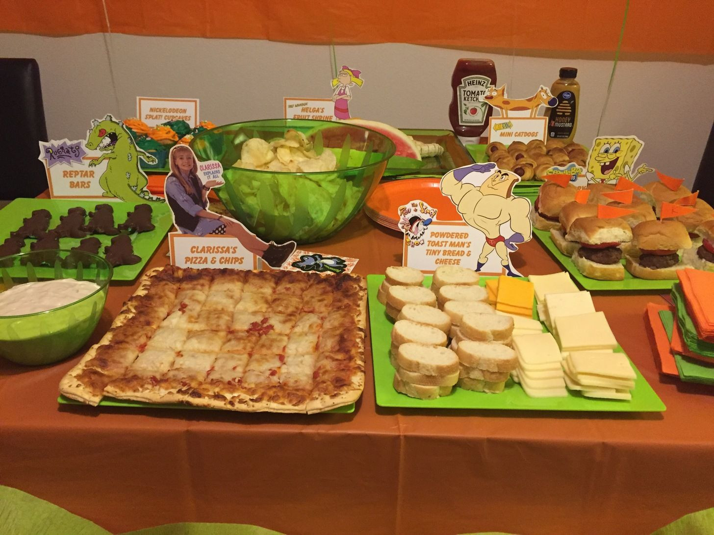 90S Party Food Ideas
 Nickel oded 30th Birthday Party in 2019