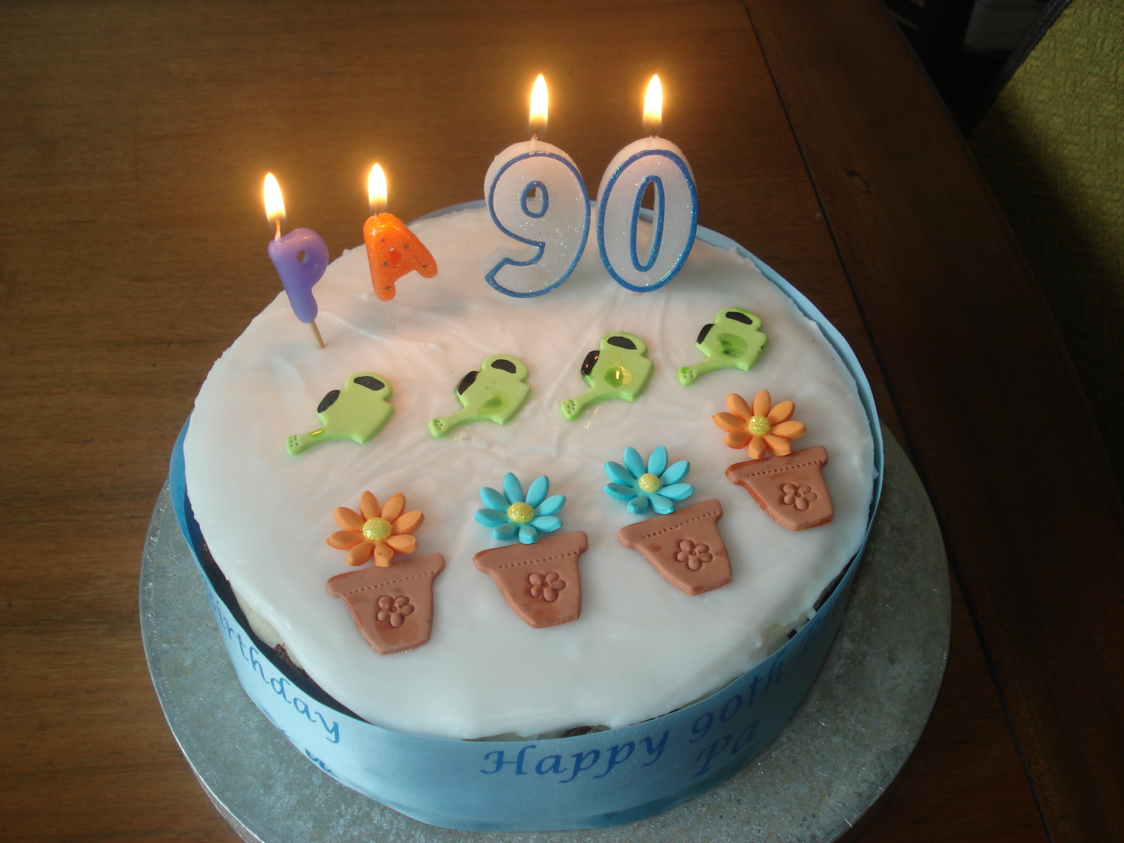 90th Birthday Cake
 My Dad’s 90th birthday cake