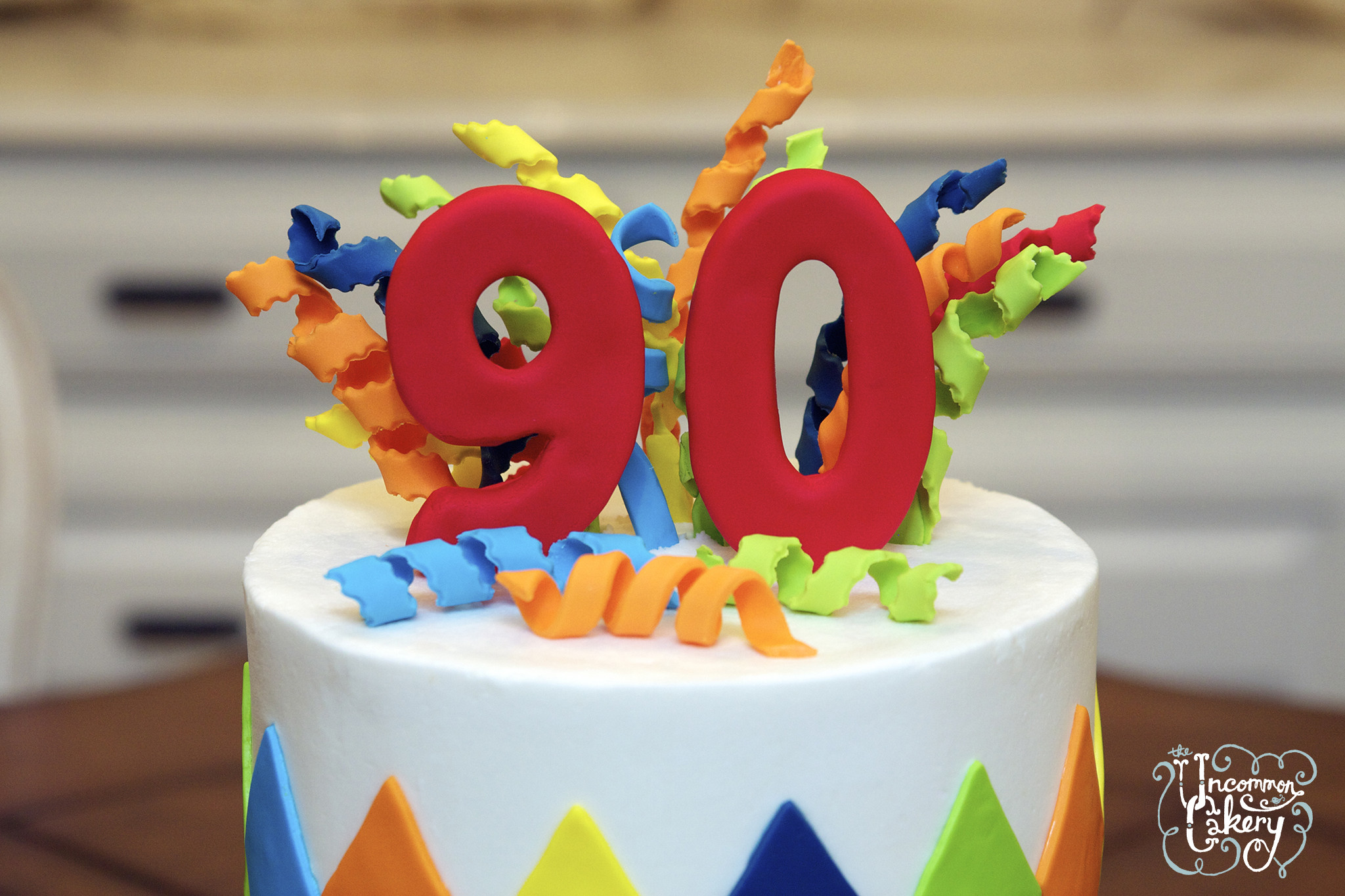 90th Birthday Cake
 90th Birthday Cake