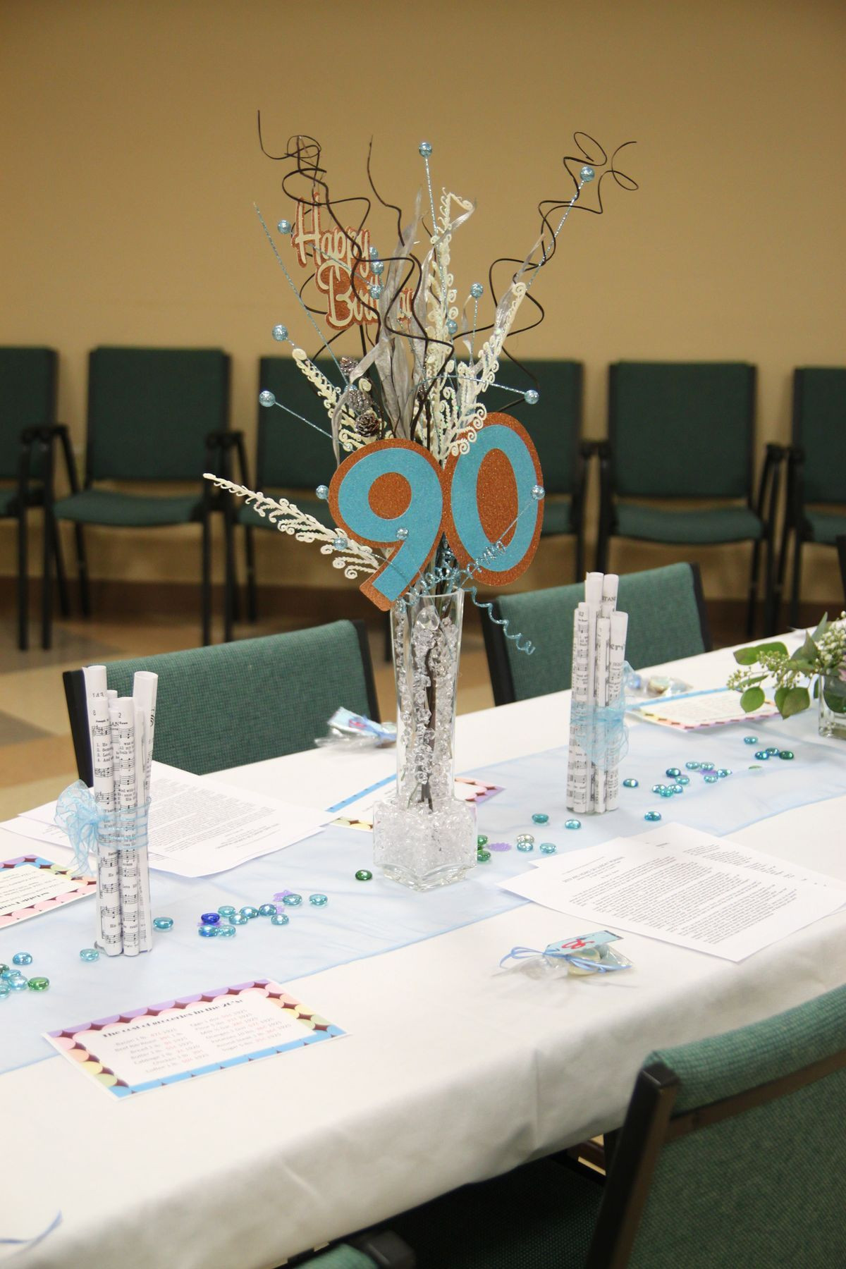 90th Birthday Party Ideas
 Pin by Yvonne Farraway on Crafts