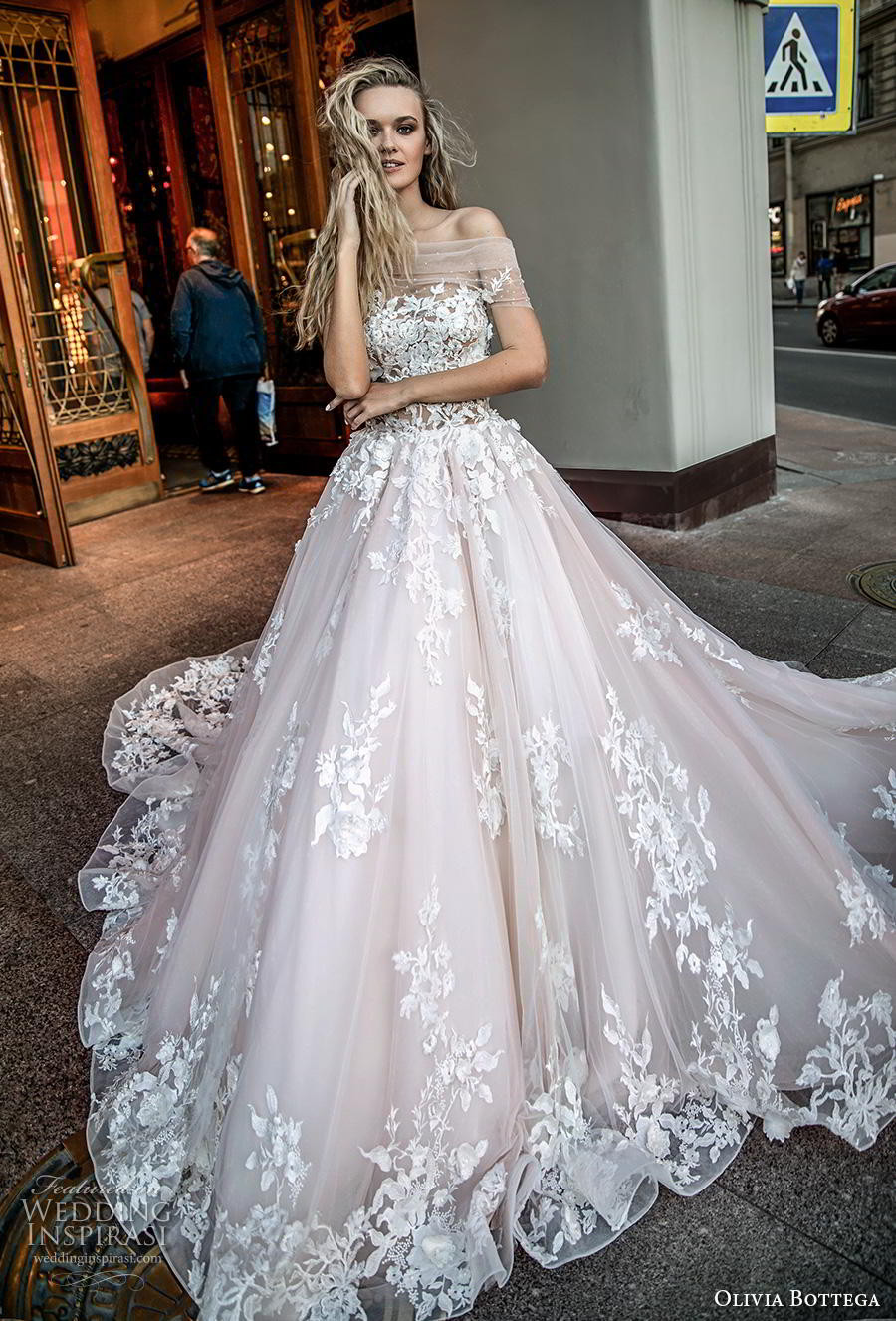 A Line Wedding Gown
 Olivia Bottega 2019 Wedding Dresses
