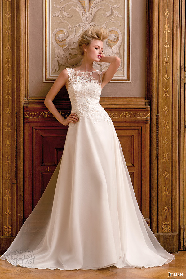 A Line Wedding Gown
 Jillian 2015 Wedding Dresses — Iris Bridal Collection