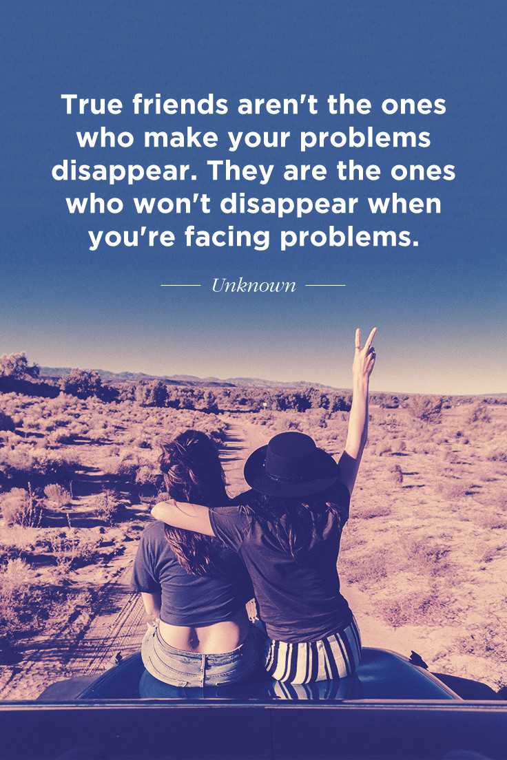 A Quote About Friendship
 200 Best Friend Quotes for the Perfect Bond
