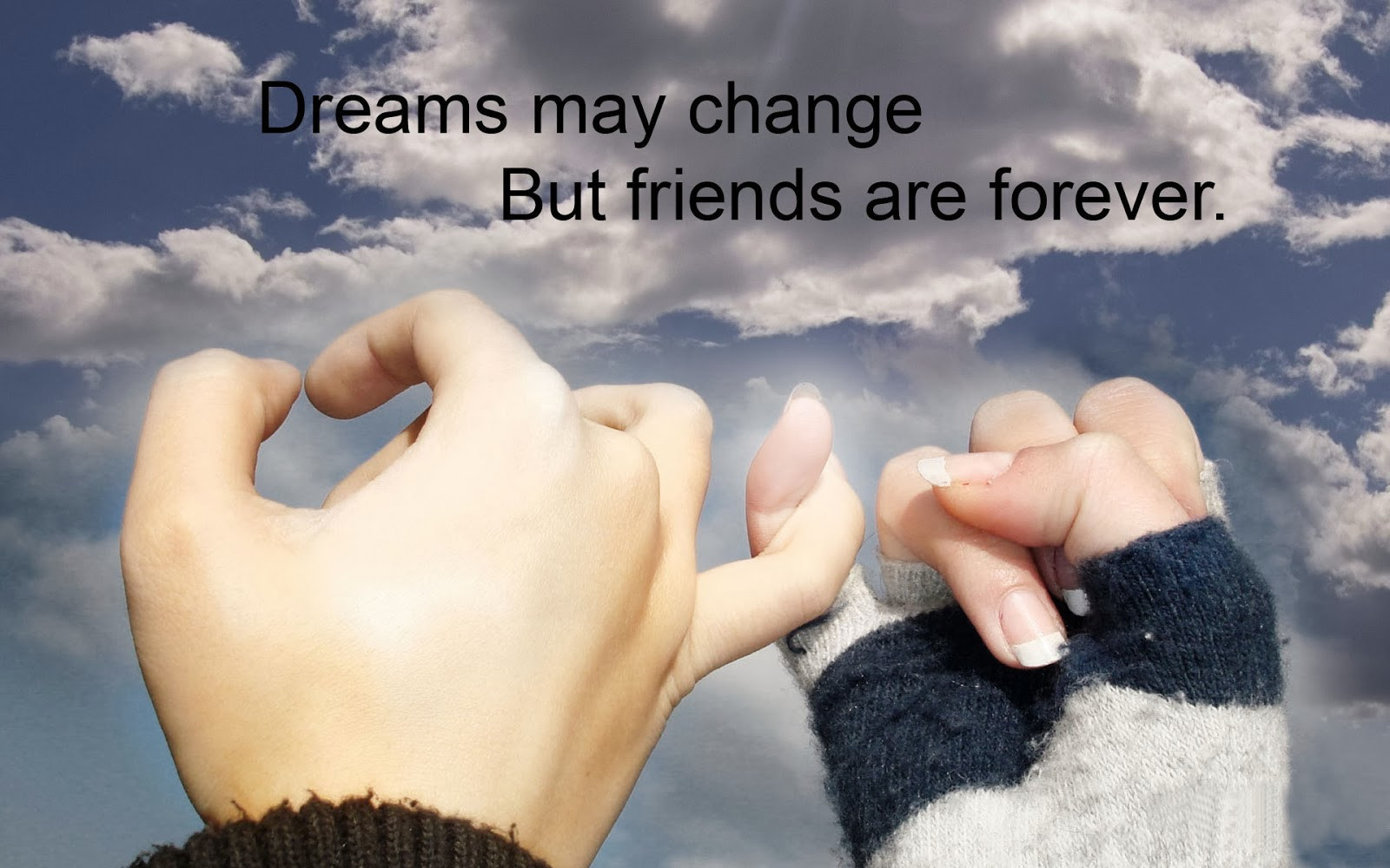 A Quote About Friendship
 Happy Friendship Day Allfreshwallpaper