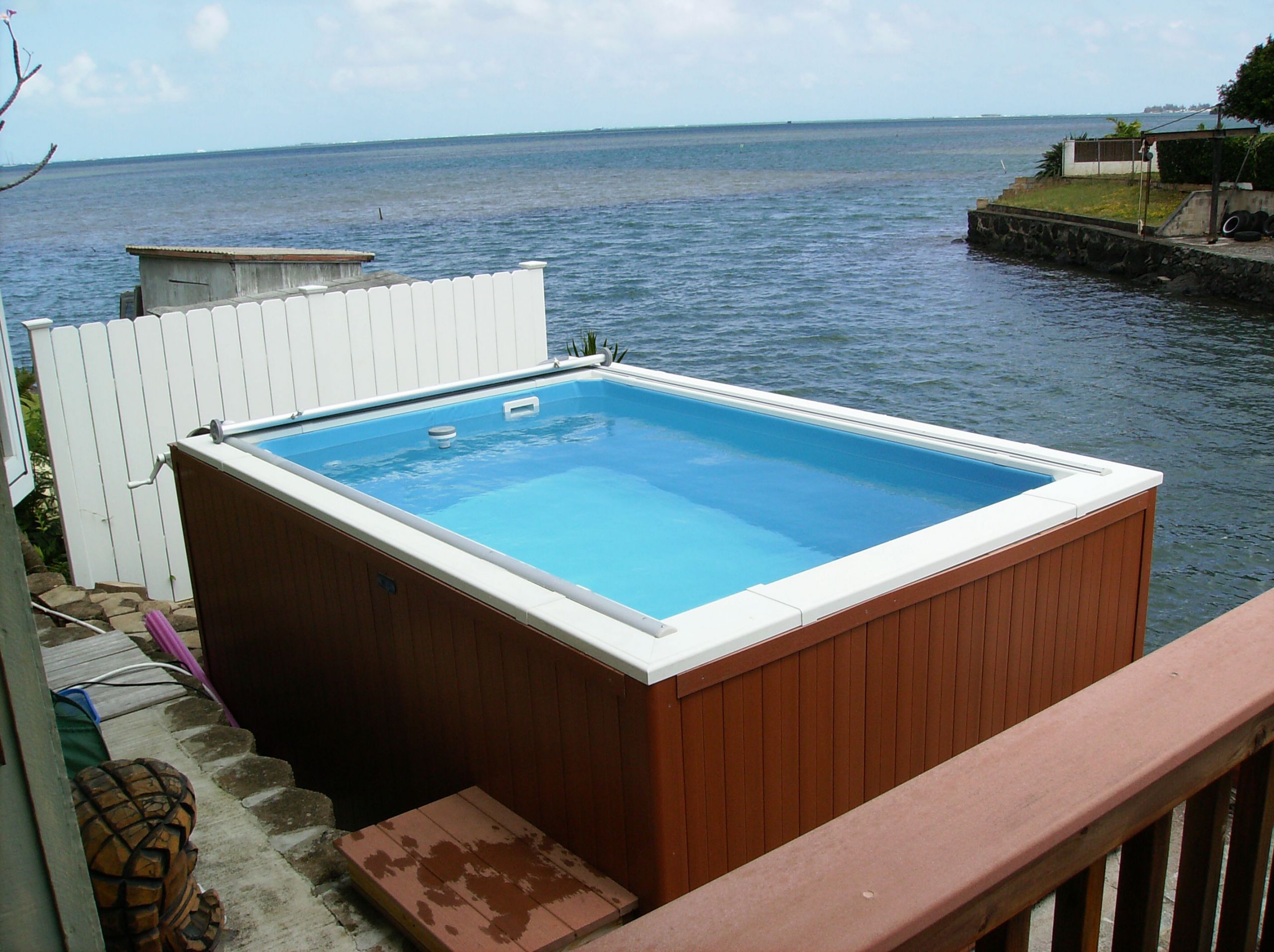 Above Ground Exercise Pool
 JC Pools HawaiiEndless Pools Installation Hawaii Exclusive