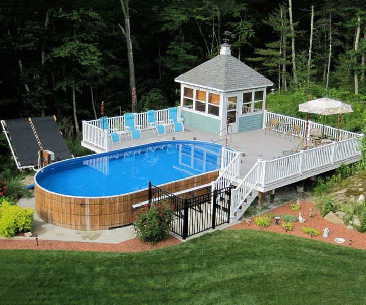 Above Ground Pool Deck Ideas
 Best swimming pool deck ideas