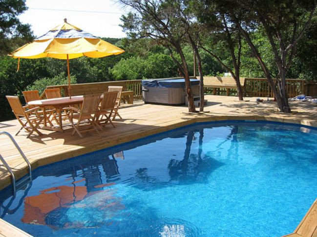 Above Ground Pool Designs
 Ground Swimming Pools Designs Shapes and Sizes