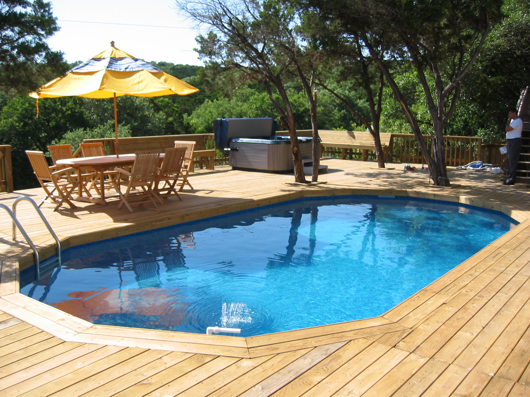 Above Ground Pool Designs
 Best swimming pool deck ideas