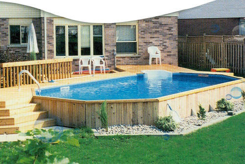 Above Ground Pool Designs
 above ground pool deck image