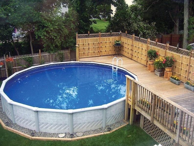 Above Ground Pool Designs
 40 Uniquely Awesome Ground Pools with Decks