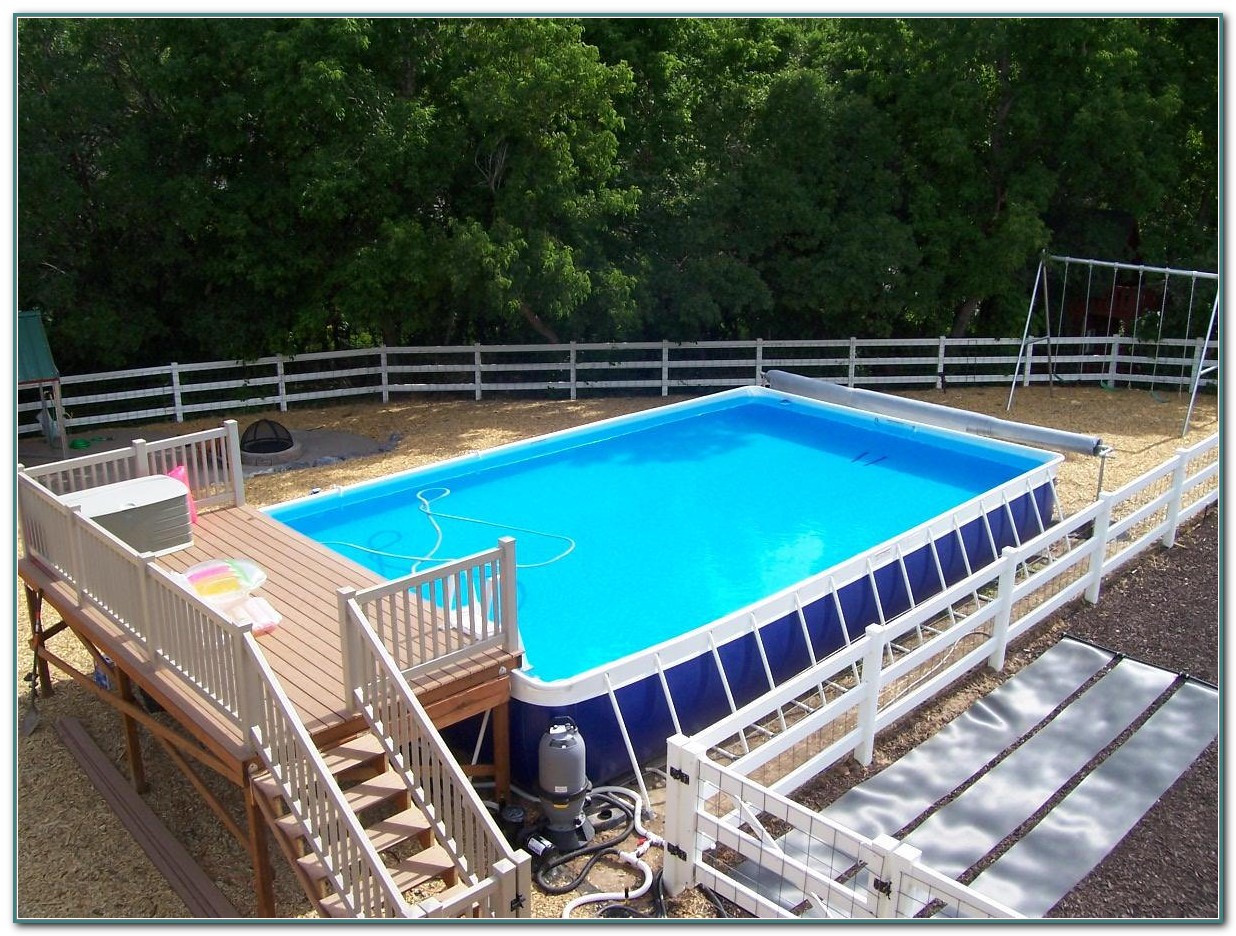 Above Ground Pool Kit
 Decks Amazing Ground Pool Deck Kits For Your