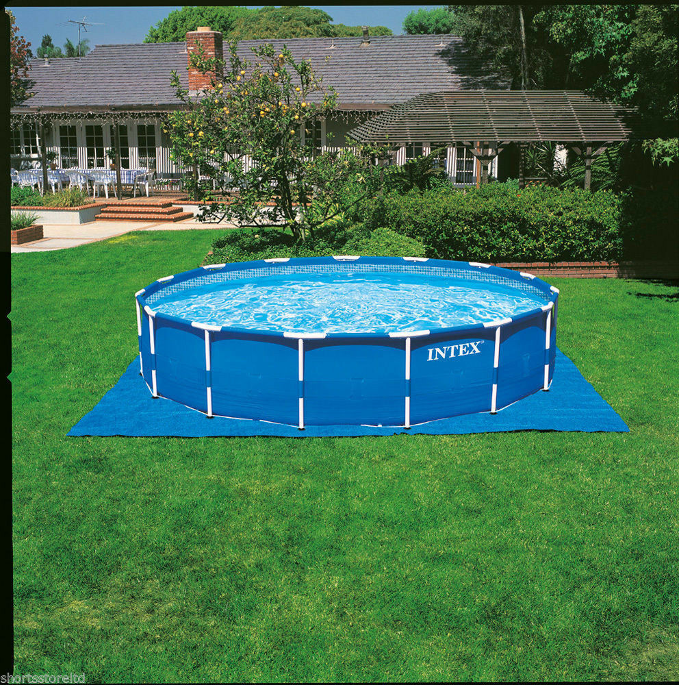 Above Ground Pool Kit
 Intex Ground 15’ x 42” Metal Frame Swimming Pool